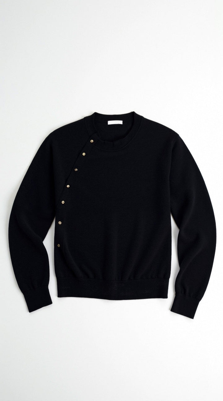 Wollen Knopenblouse