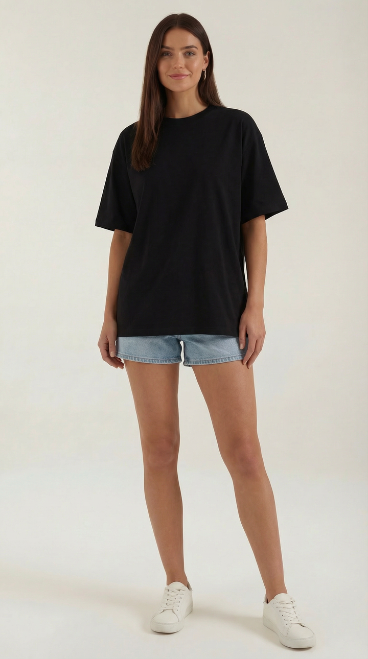 Oriana Basic Oversized T-Shirt