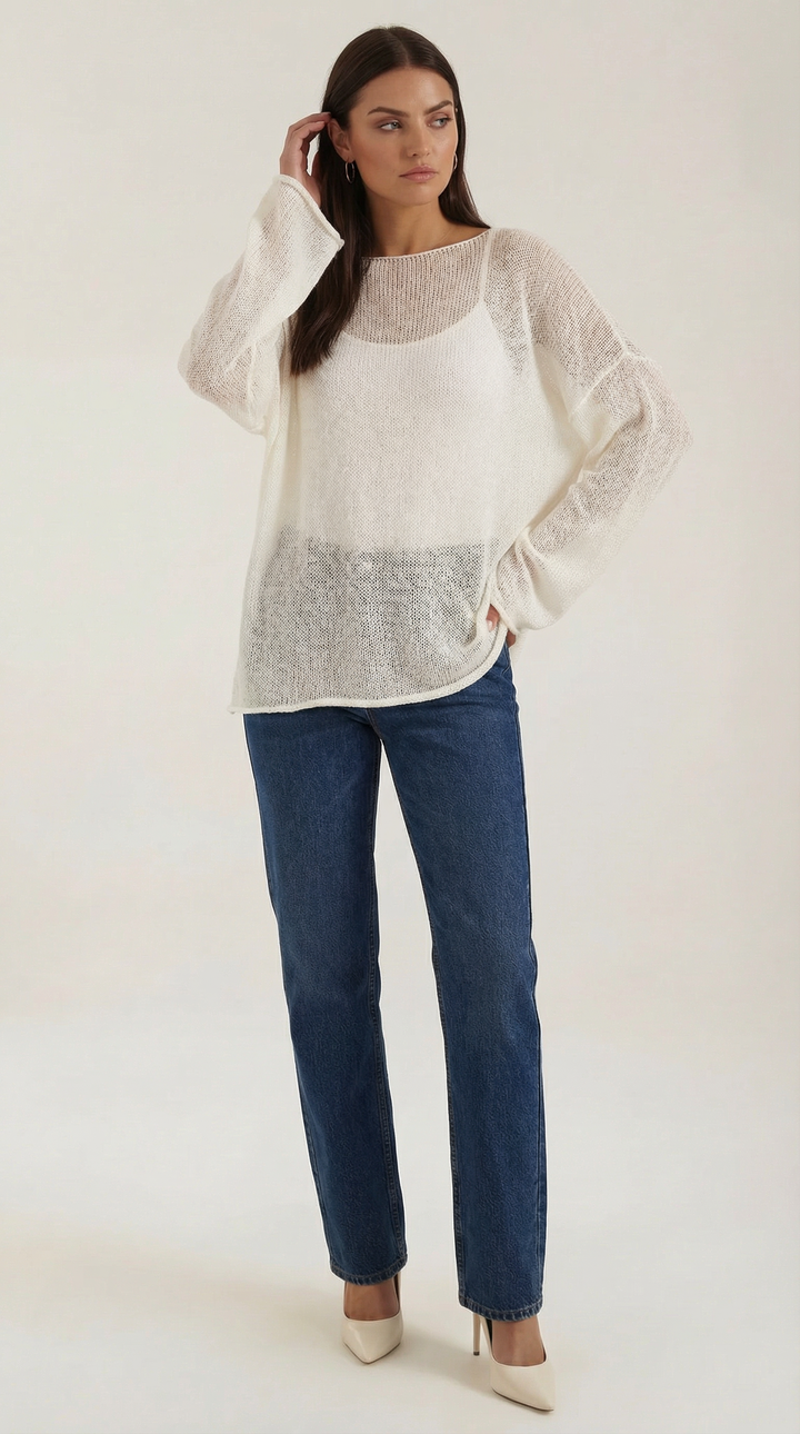 Pam Oversized Gebreide Trui