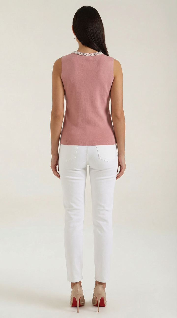 Rosalba Mouwloze Top