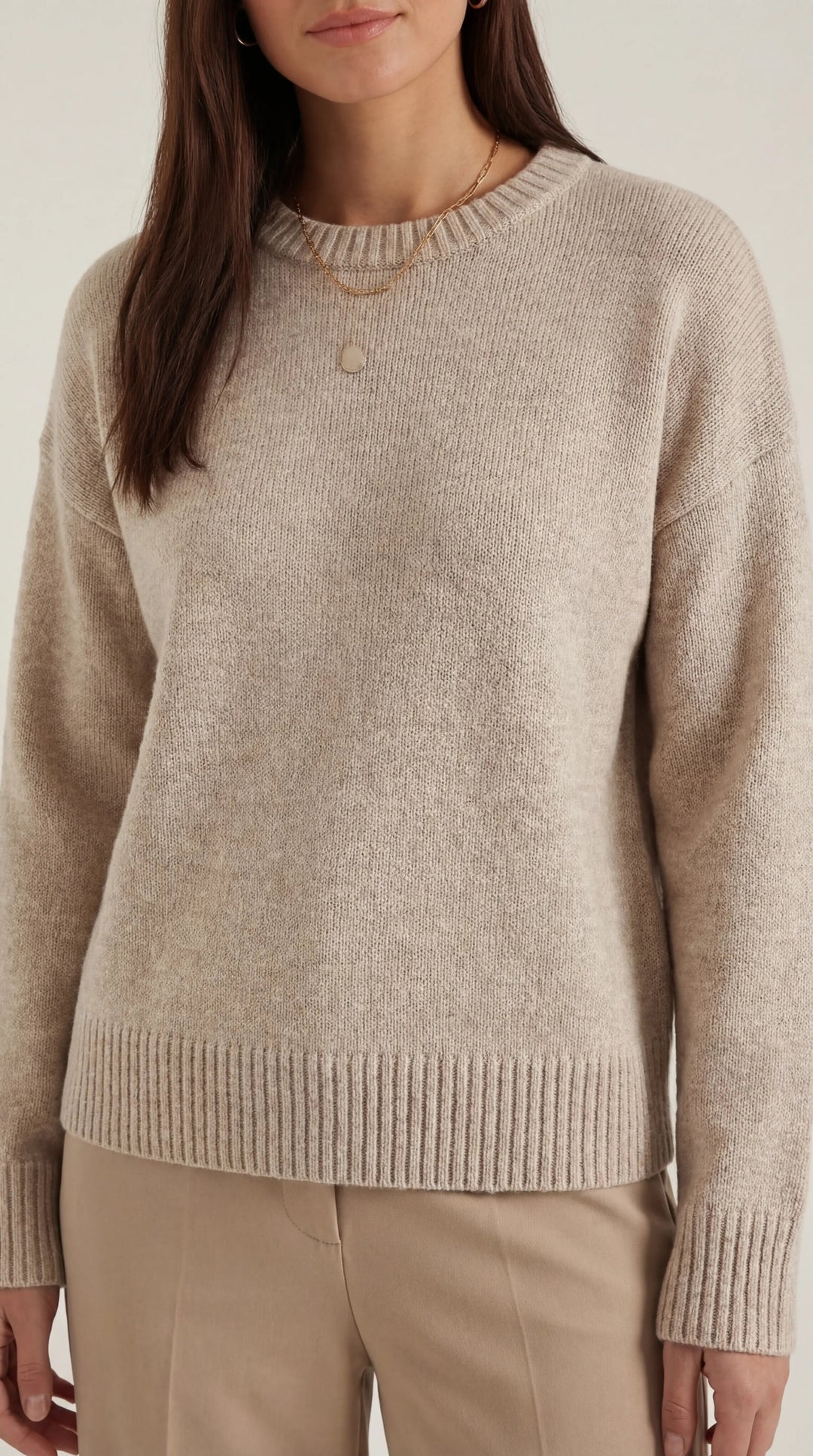 Ruby Gebreide Oversized Trui