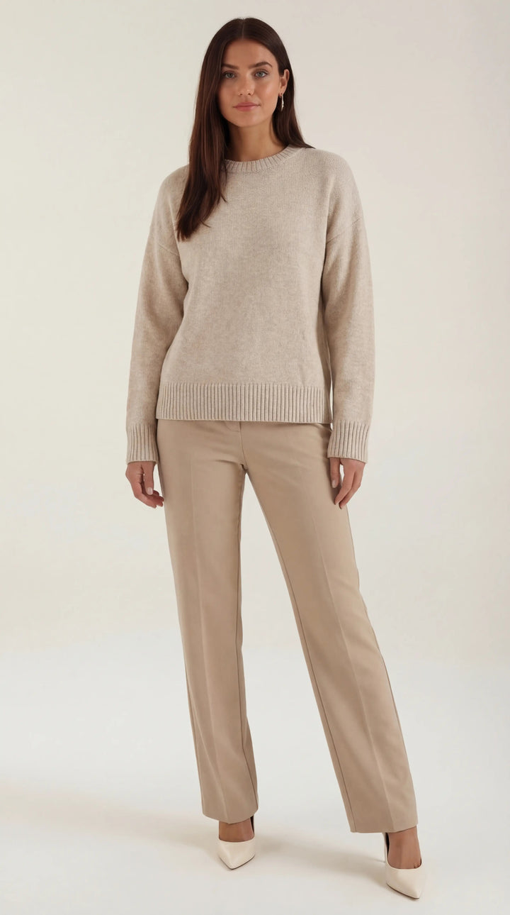 Ruby Gebreide Oversized Trui
