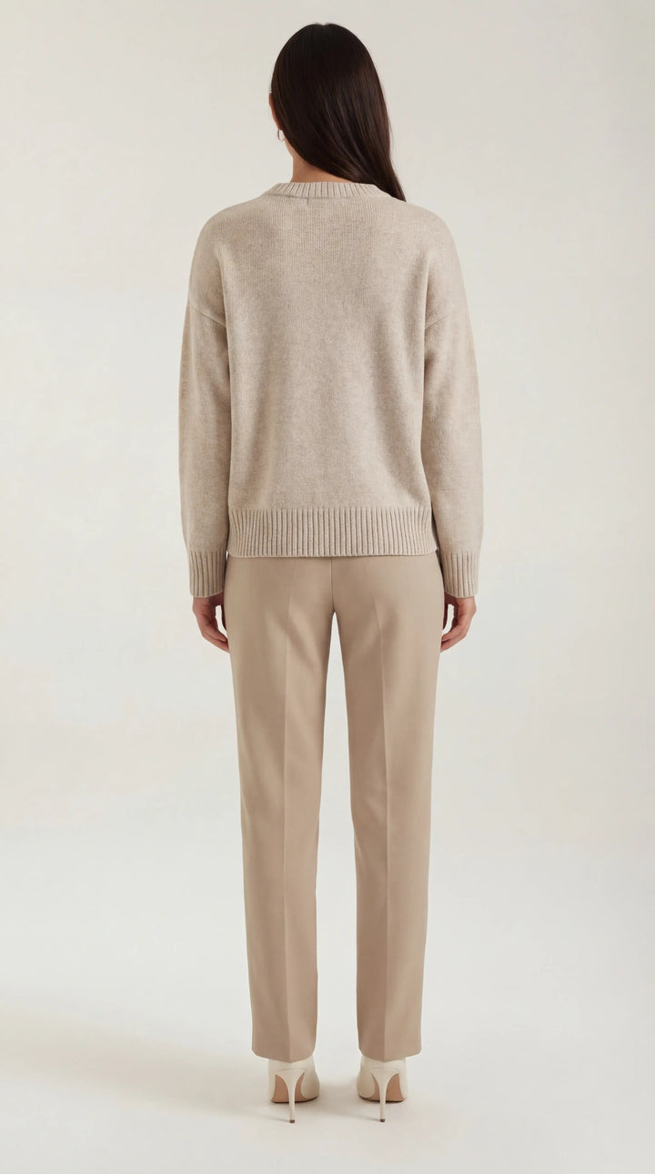 Ruby Gebreide Oversized Trui