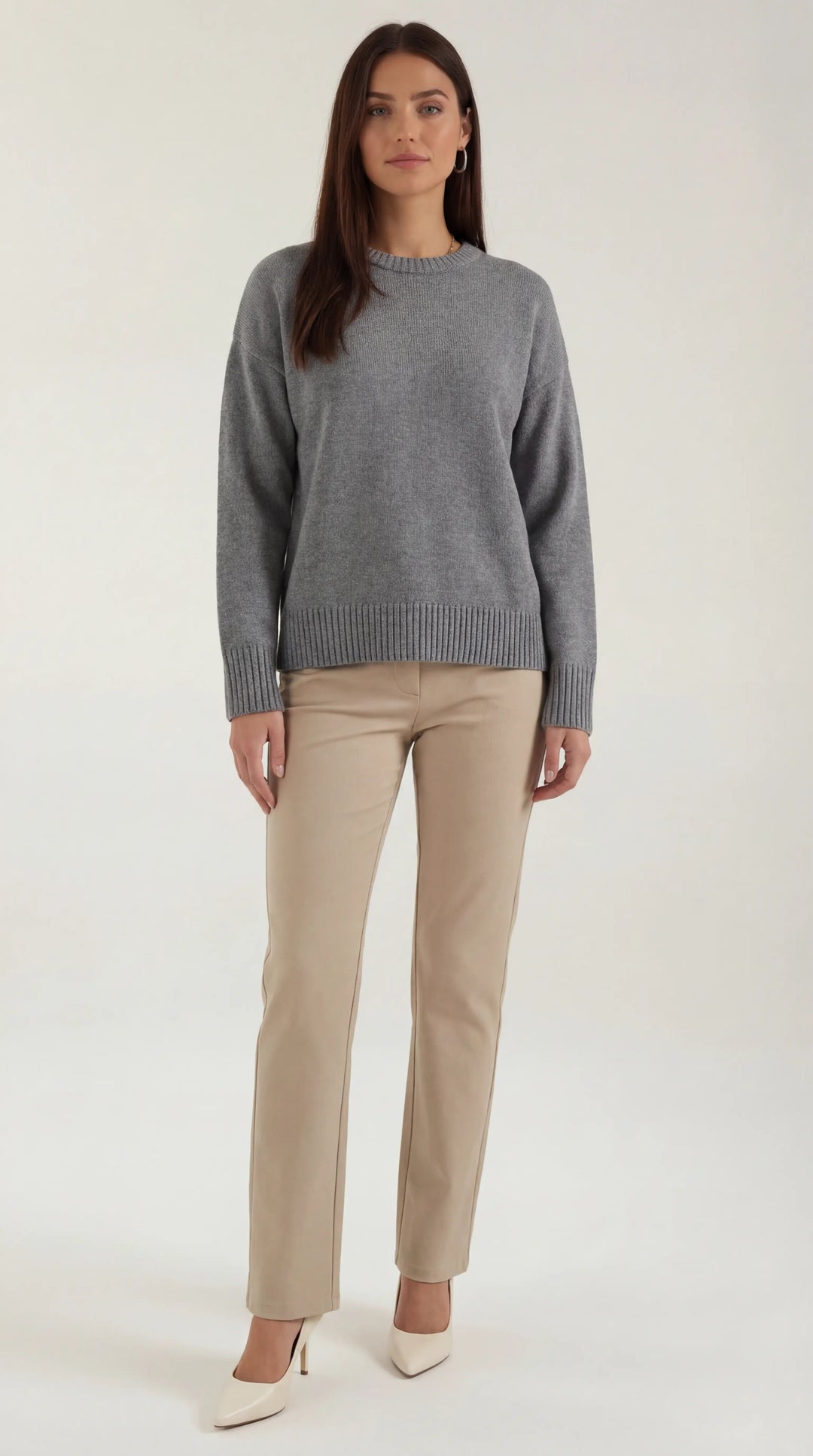 Ruby Gebreide Oversized Trui