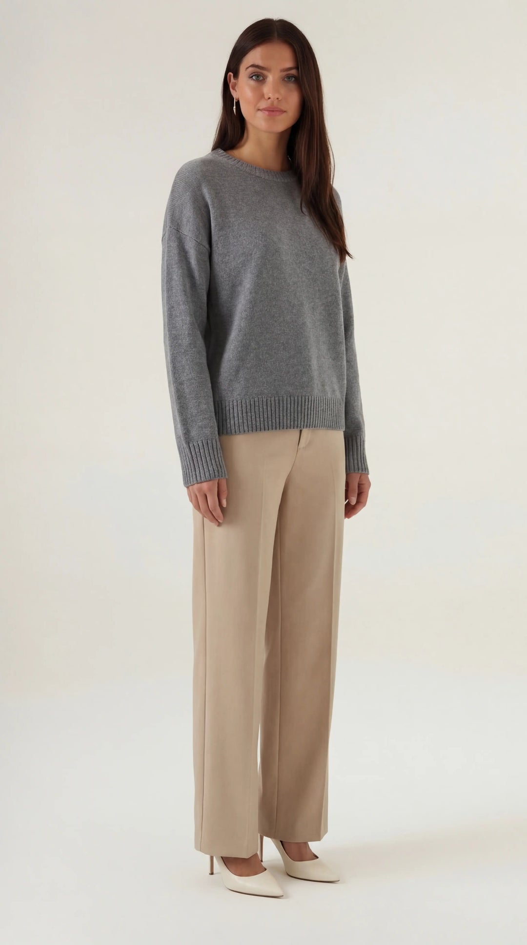 Ruby Gebreide Oversized Trui