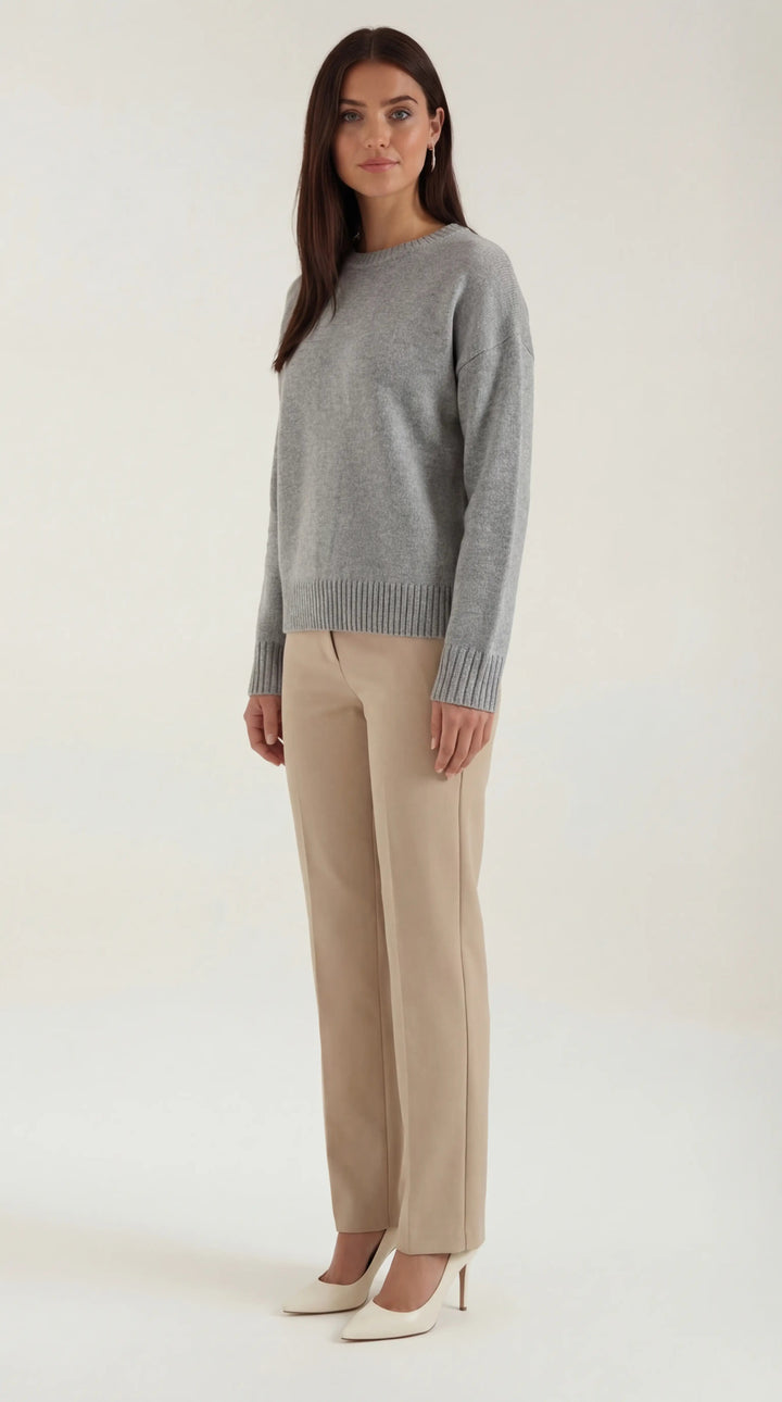 Ruby Gebreide Oversized Trui