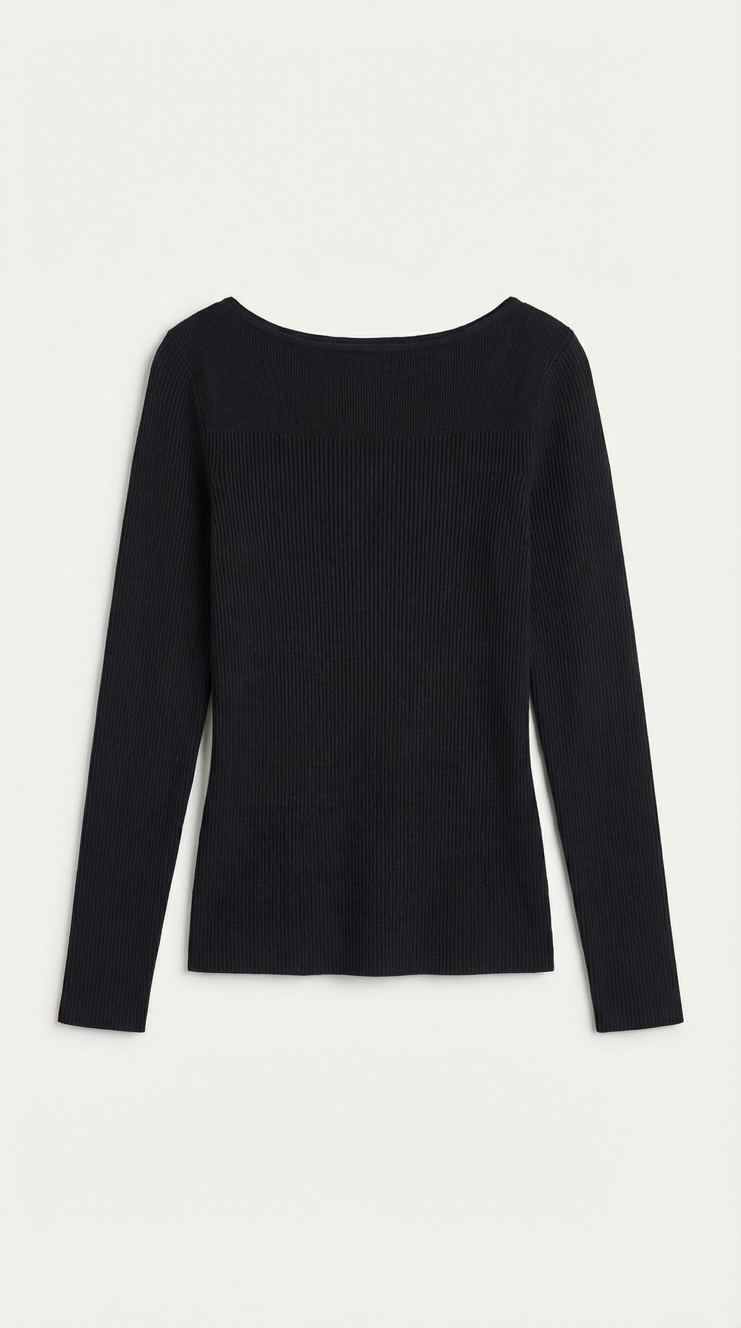 Ruth Cloud - Gebreide Lange Mouwen T-Shirt