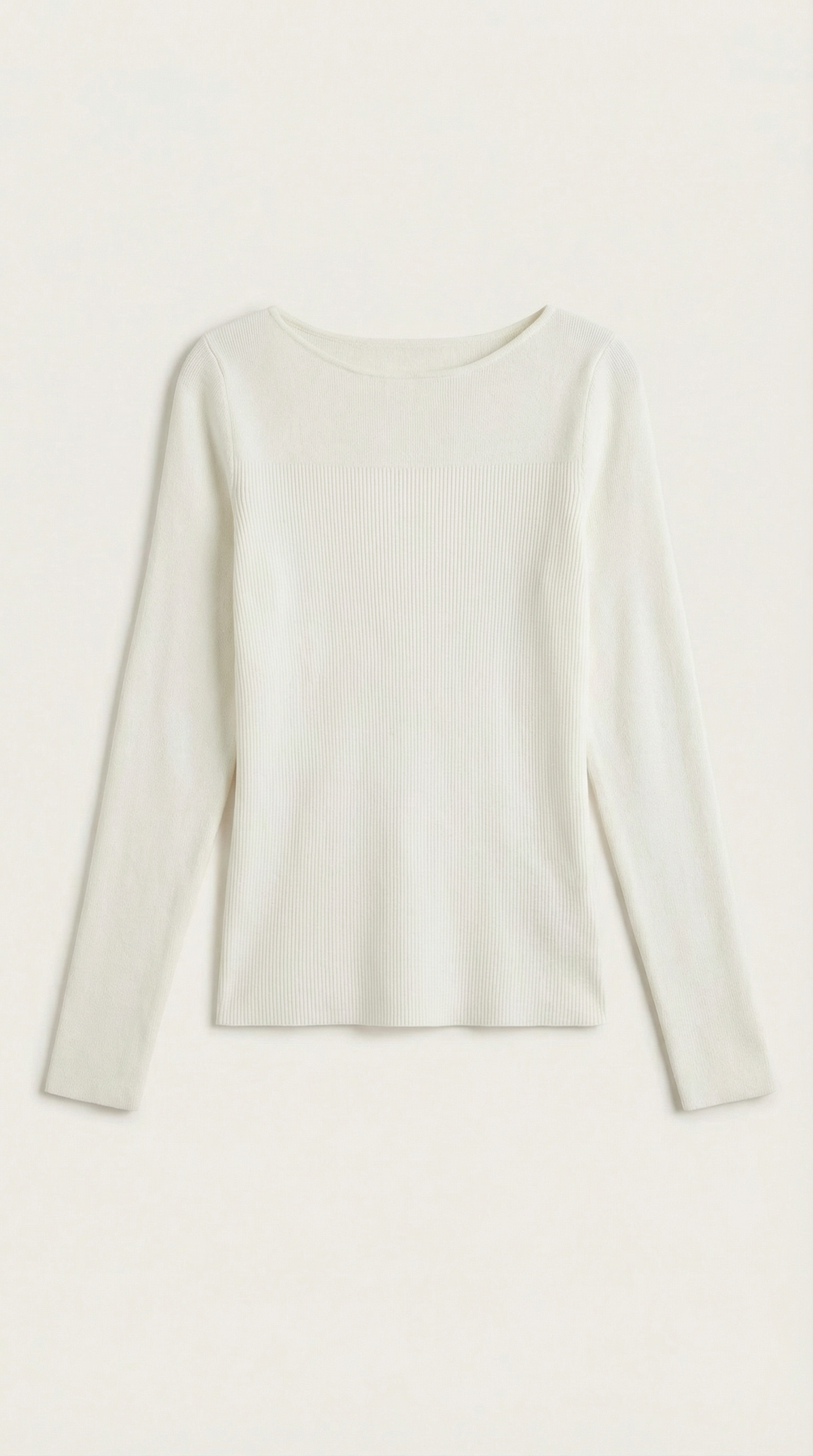 Ruth Cloud - Gebreide Lange Mouwen T-Shirt