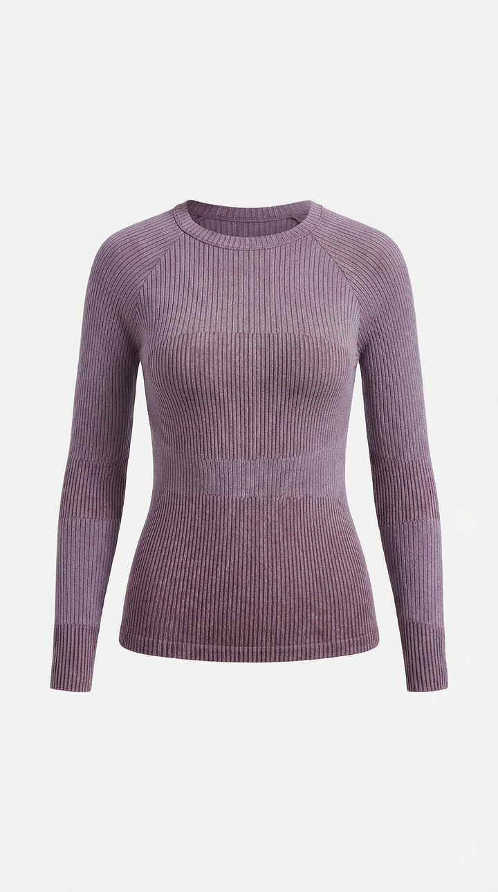 Samantha Rimpel Lange Mouwen Blouse