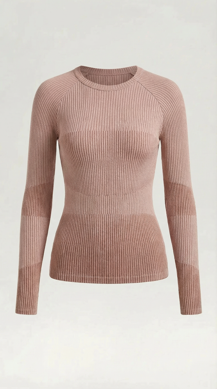 Samantha Rimpel Lange Mouwen Blouse
