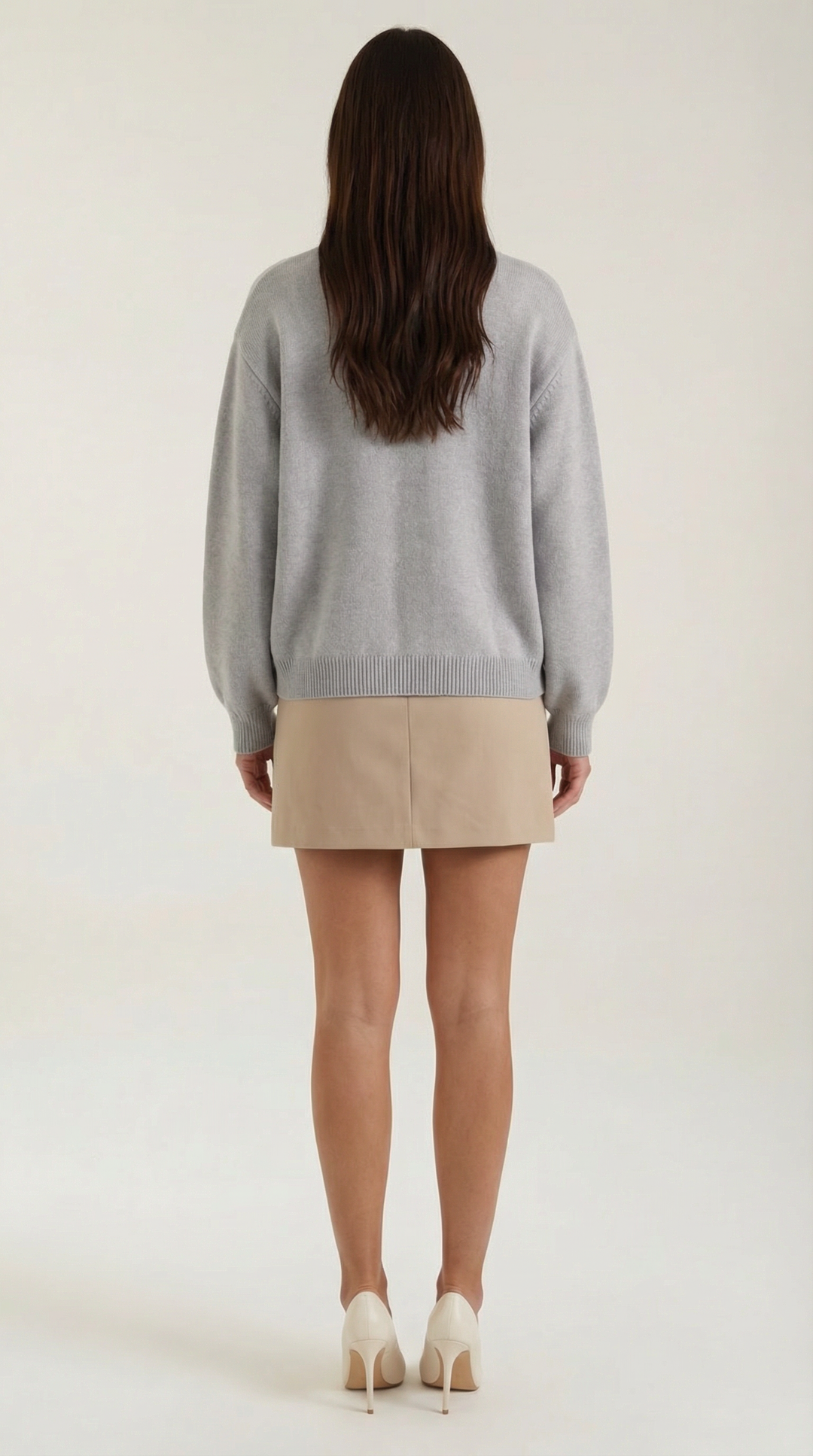 Gebreide cardigan met knopen