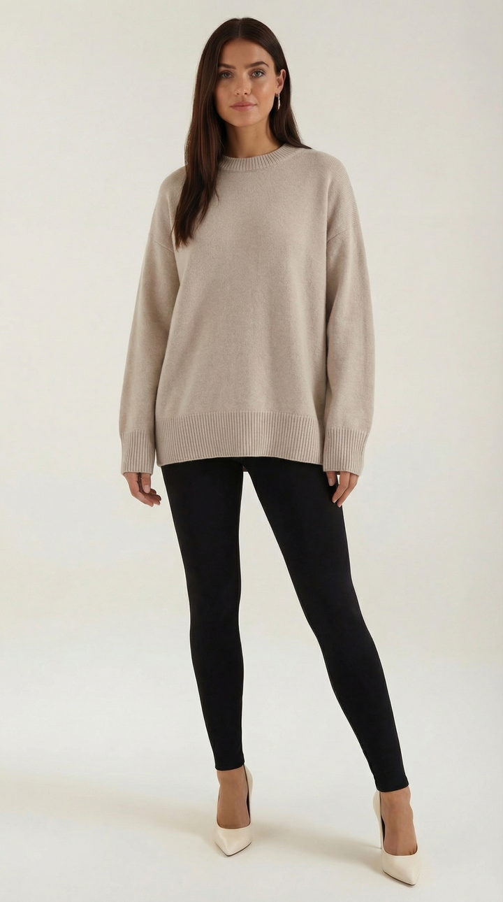 Oversized 'Theresa' Trui - Comfortabele en Moderne Stijl