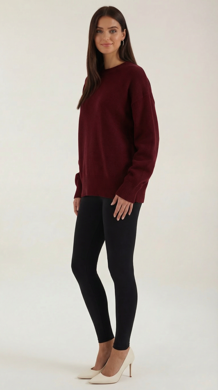Oversized 'Theresa' Trui - Comfortabele en Moderne Stijl