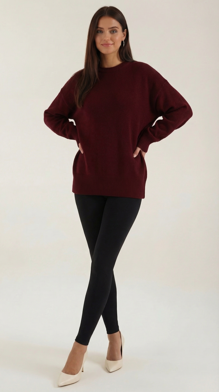Theresa Oversized Gebreide Trui