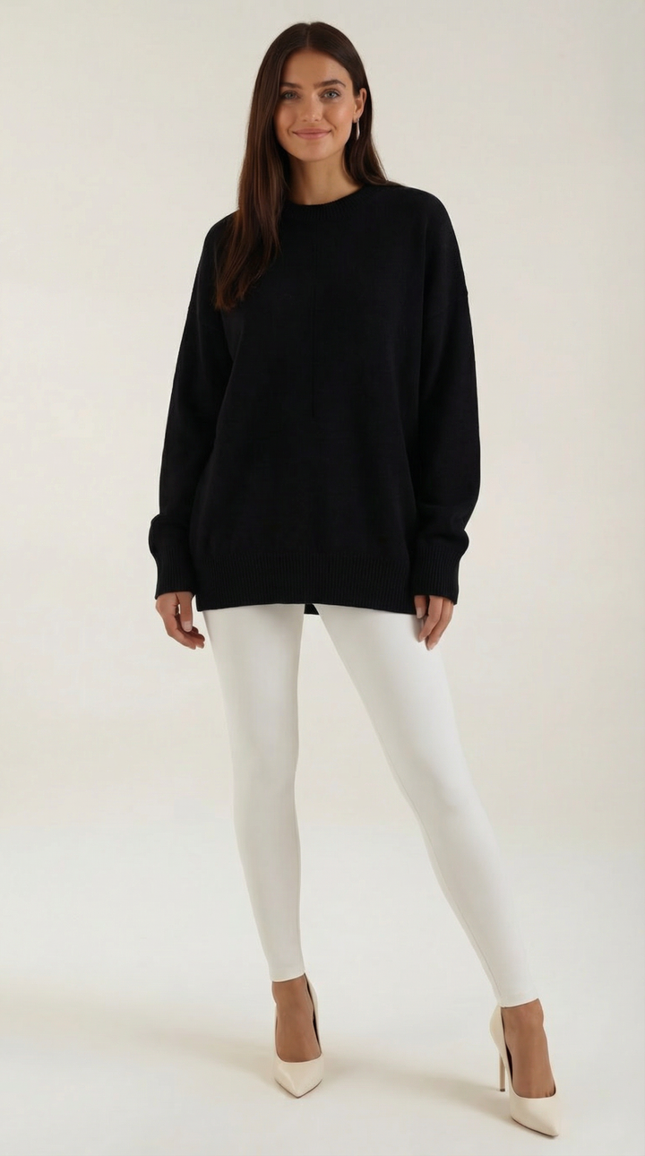 Oversized 'Theresa' Trui - Comfortabele en Moderne Stijl