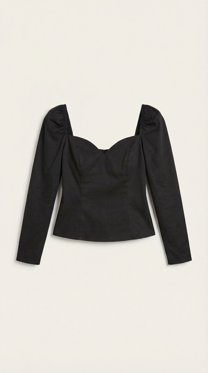 Premium Puff Sleeve Xenia
