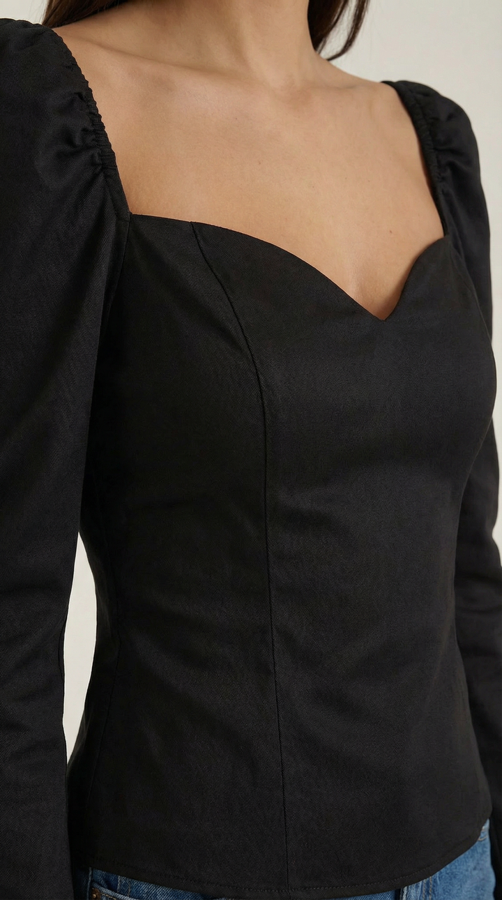 Premium Puff Sleeve Xenia