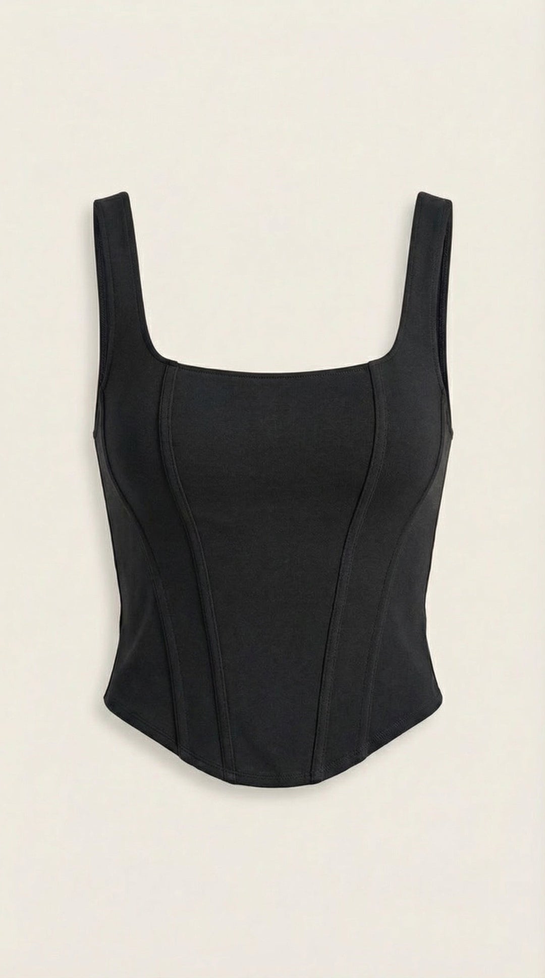 Eloise corset-stijl mouwloze top