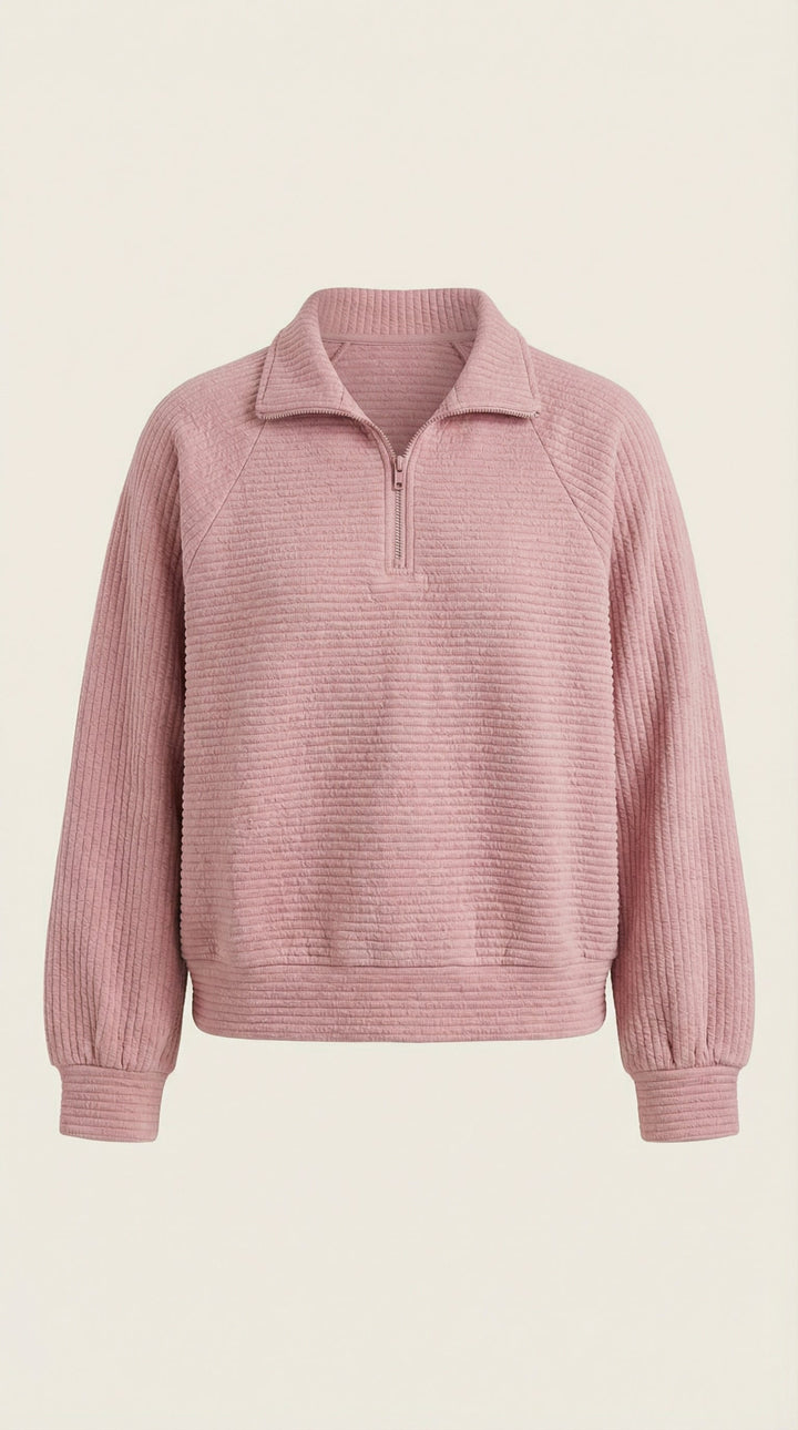 Melinda Polo Half-Zip Pullover