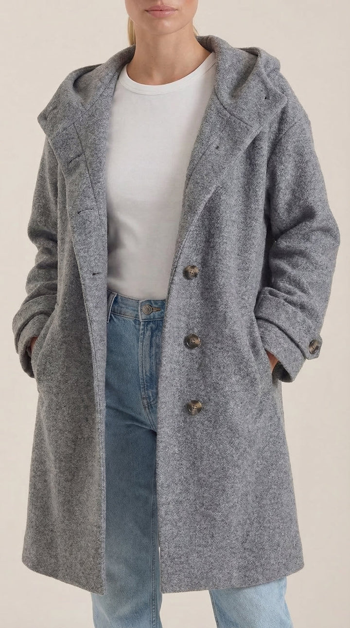 Meredith Lange Hooded Coat