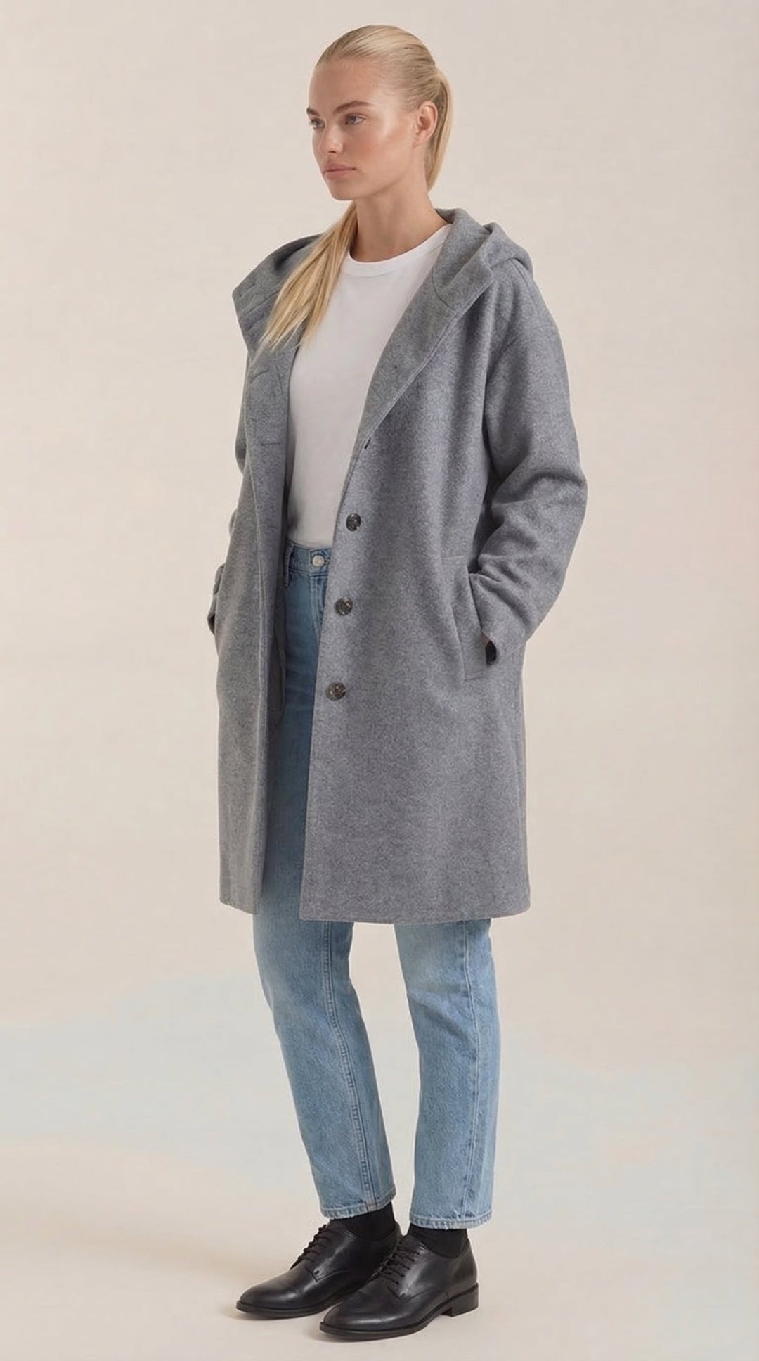 Meredith Lange Hooded Coat