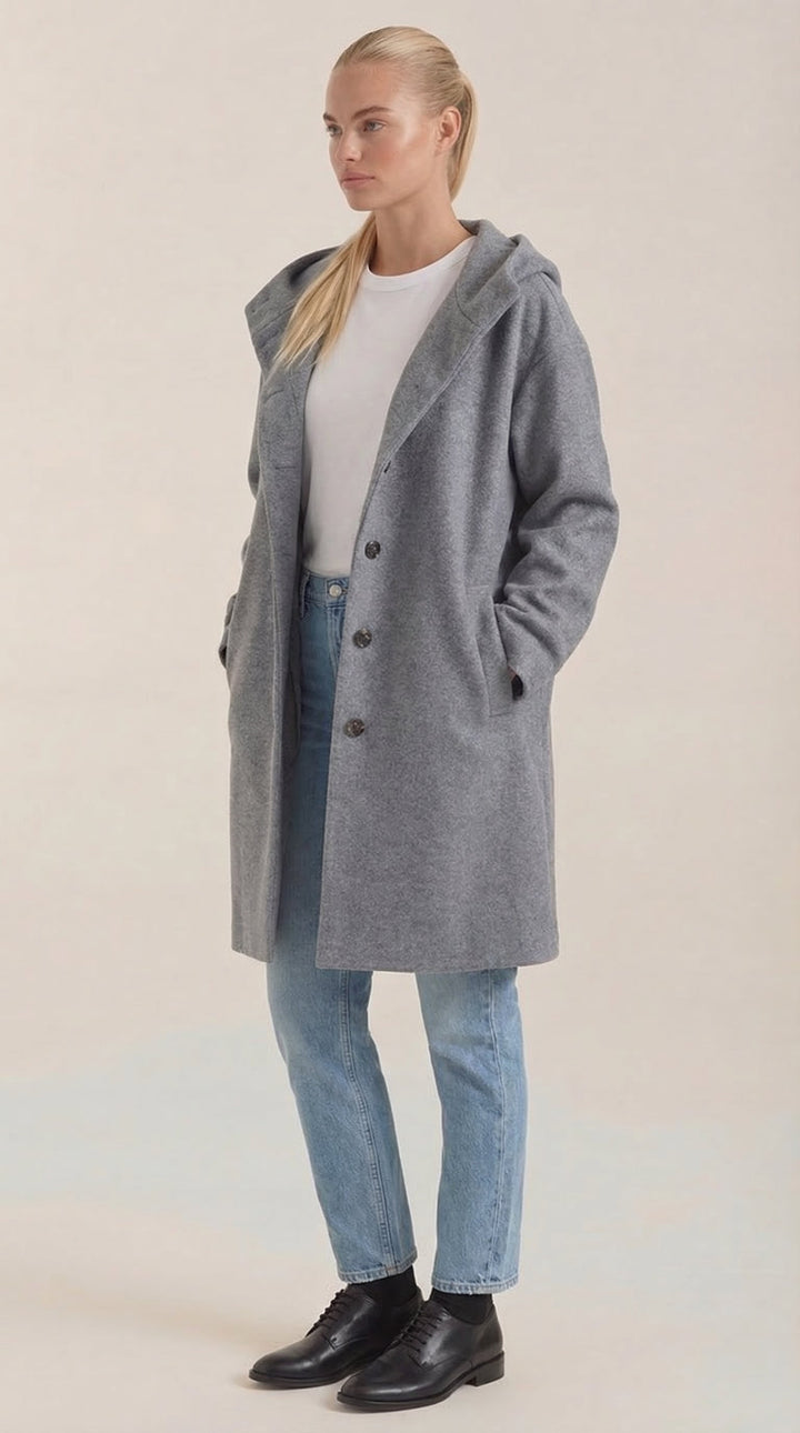 Meredith Lange Hooded Coat