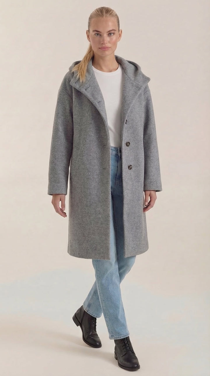 Meredith Lange Hooded Coat