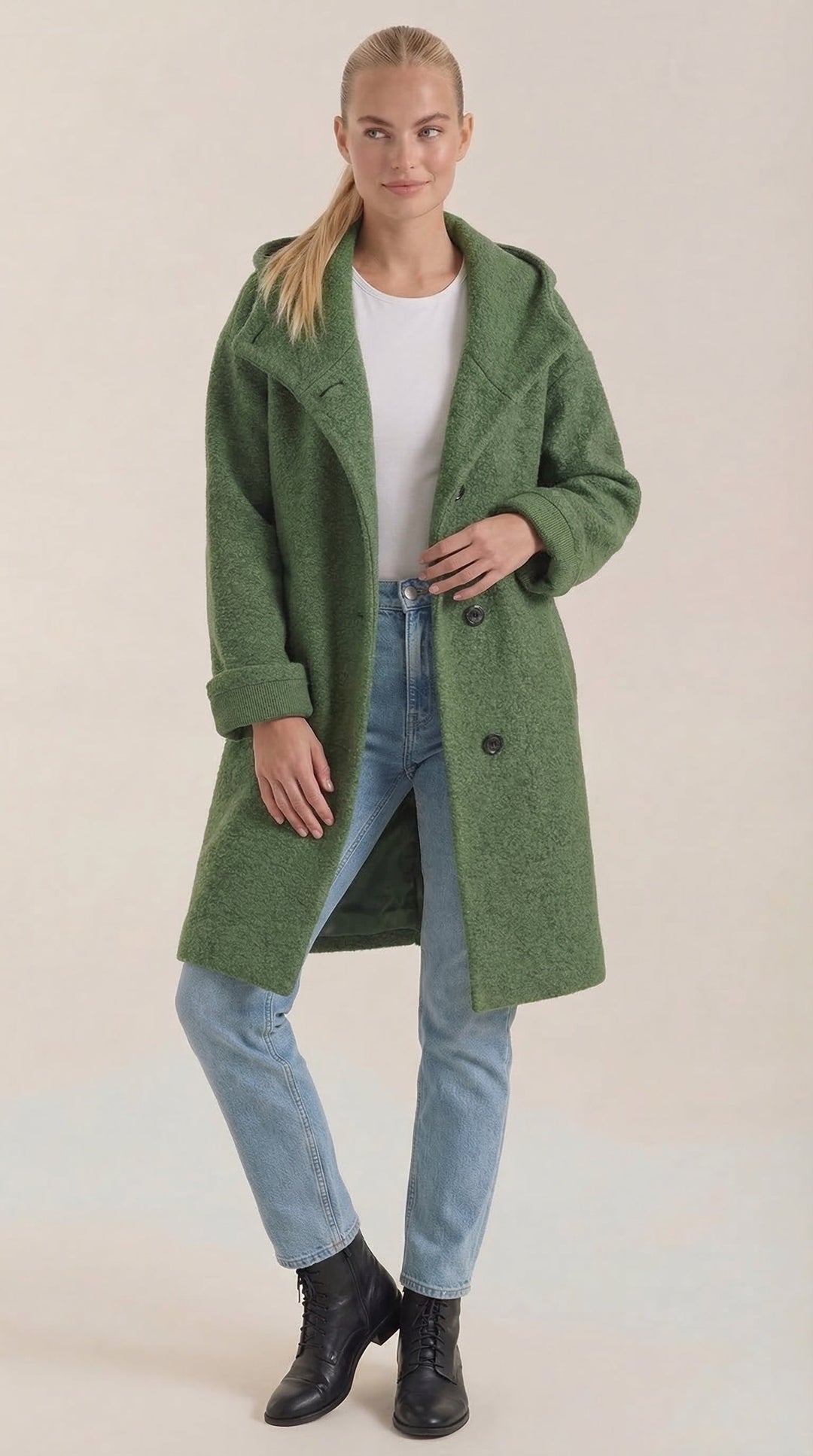 Meredith Lange Hooded Coat