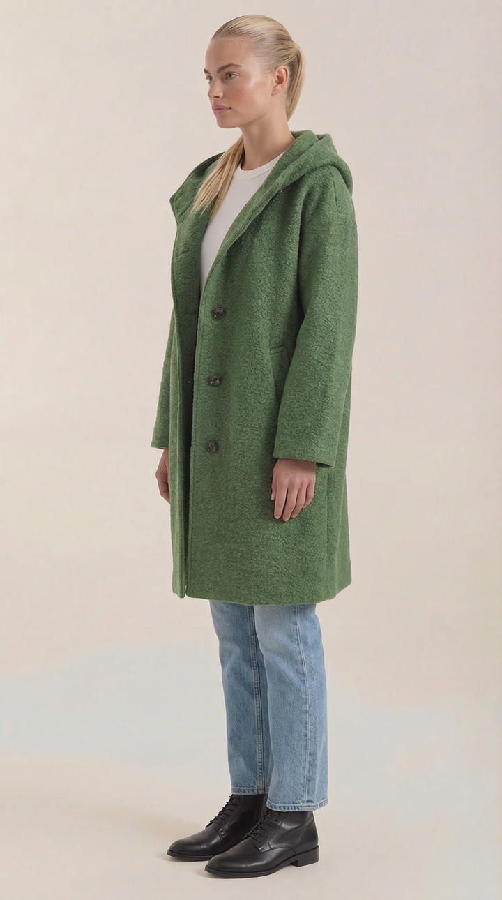 Meredith Lange Hooded Coat