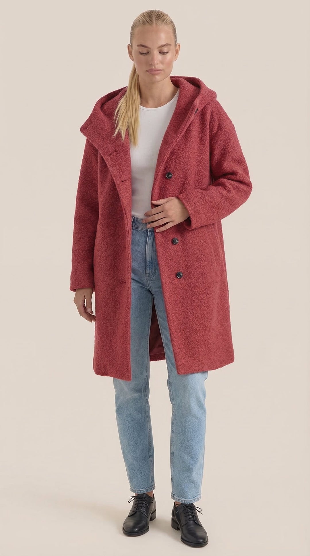 Meredith Lange Hooded Coat