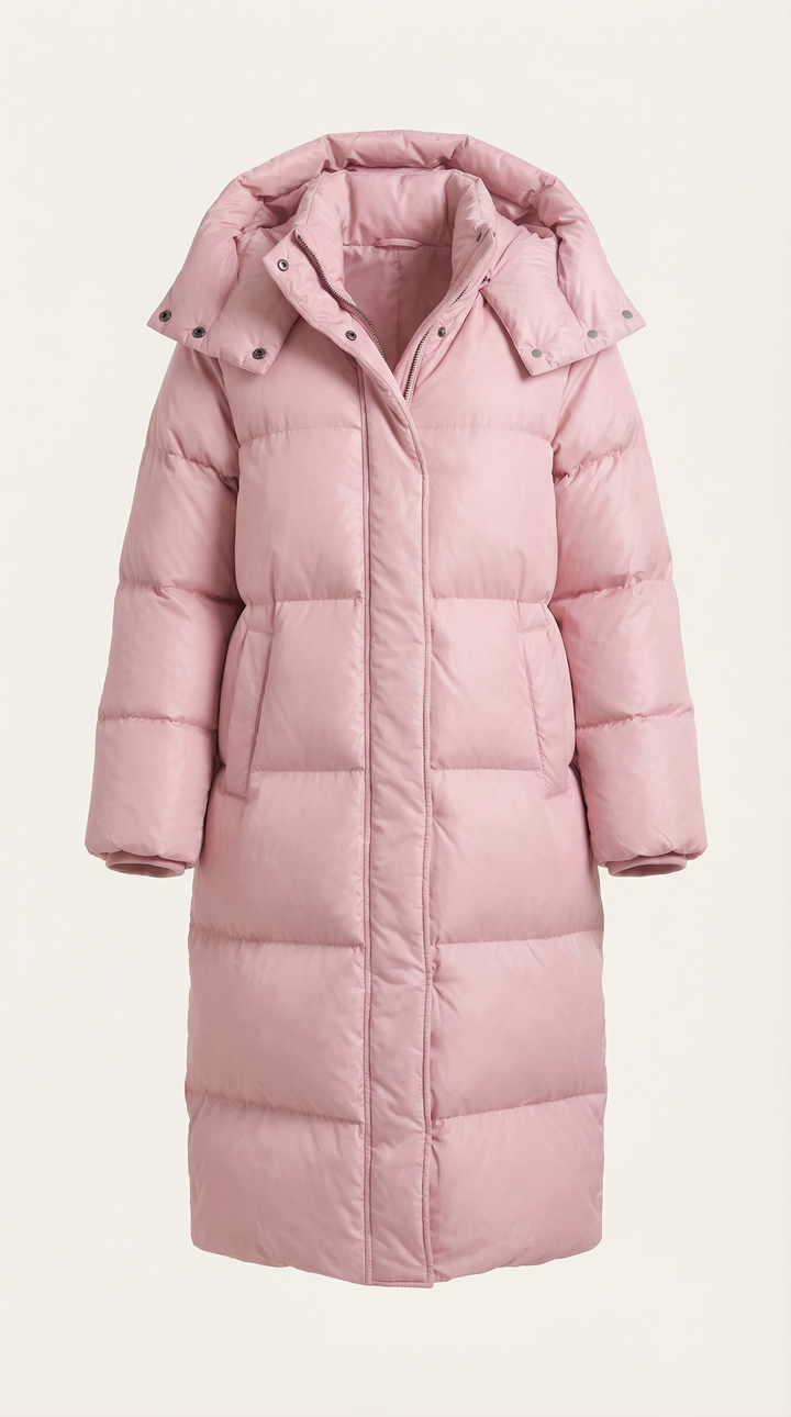 Nora Puffer Gevoerde Jas