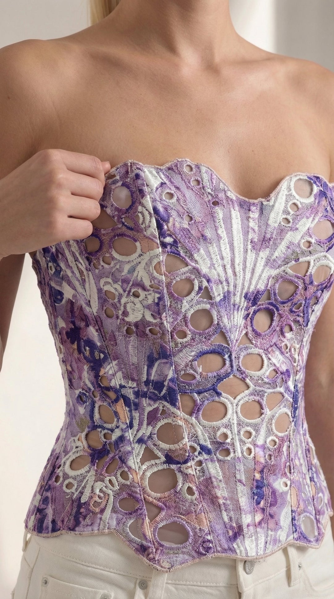 Robyn Strapless: Elegante Corset