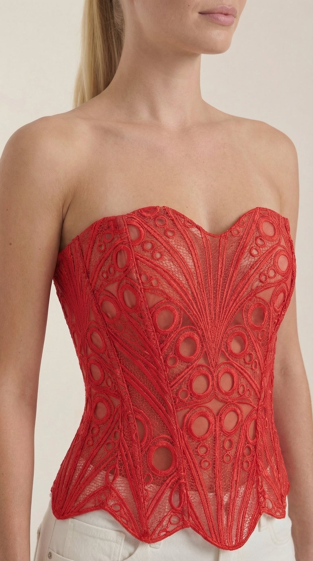Robyn Strapless: Elegante Corset