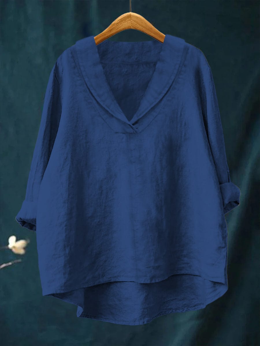 Theresa | Ontspannen V-Hals Blouse