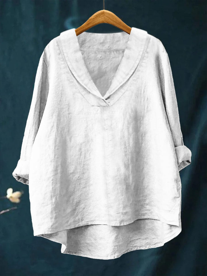 Theresa | Ontspannen V-Hals Blouse