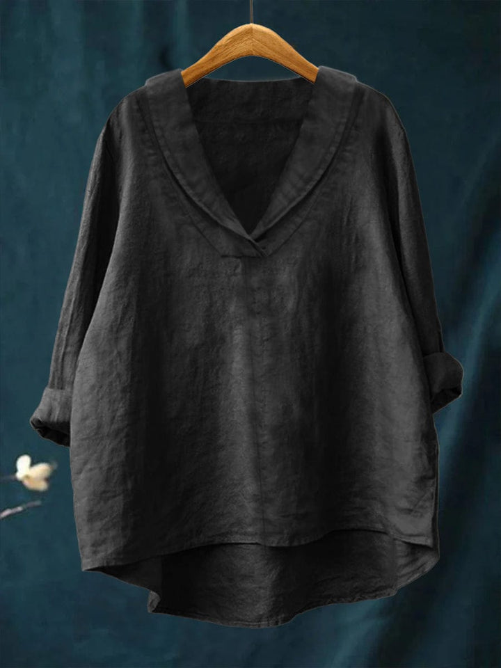 Theresa | Ontspannen V-Hals Blouse