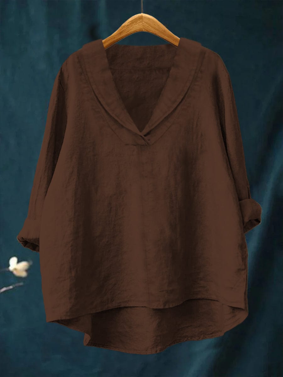 Theresa | Ontspannen V-Hals Blouse