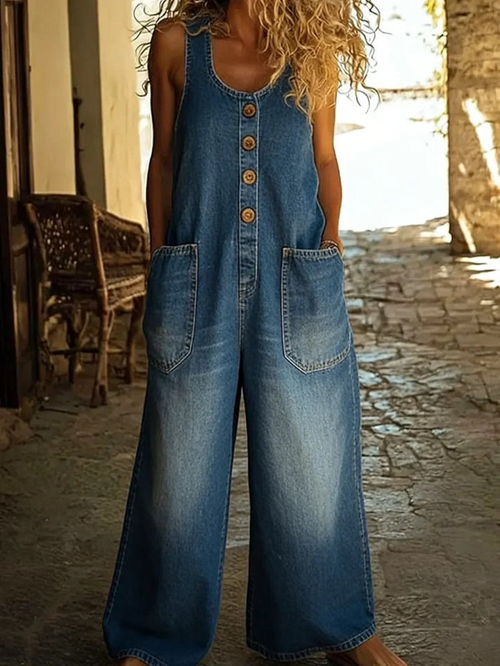 Ruth | Vintage Katoenen Jeans Georganiseerd