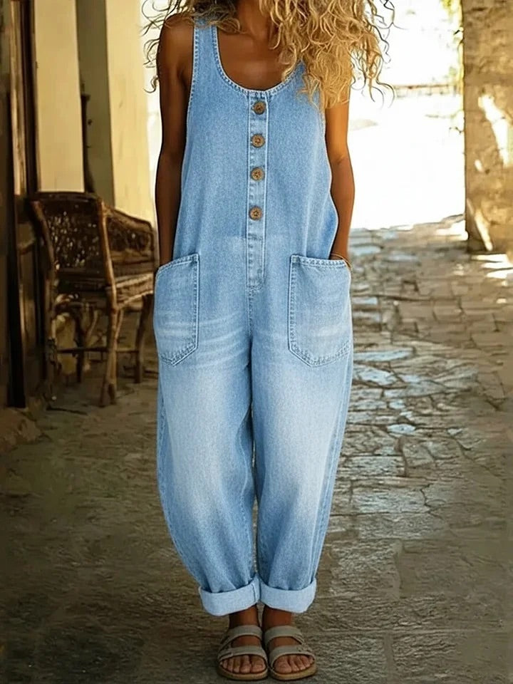 Ruth | Vintage Katoenen Jeans Georganiseerd