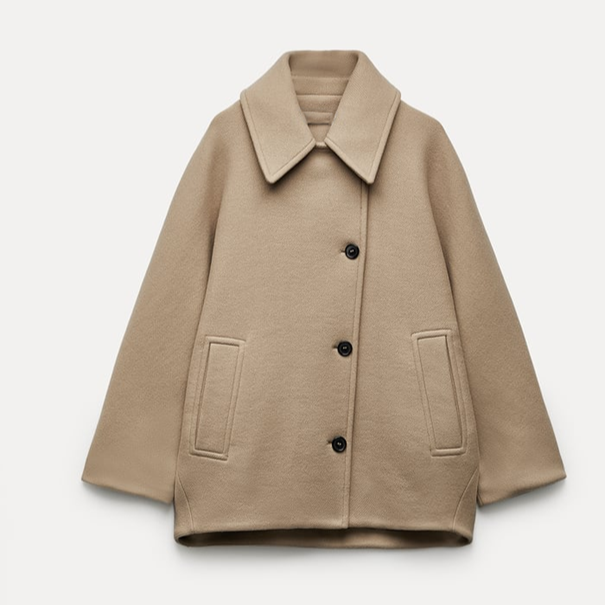 Jazzy™ - Oversized Wollen Jas