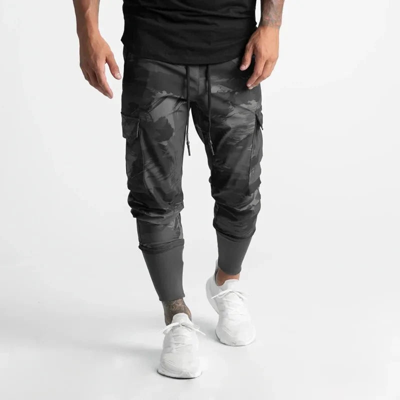 Sonic | Slim fit Cargo Broek Camouflage V2