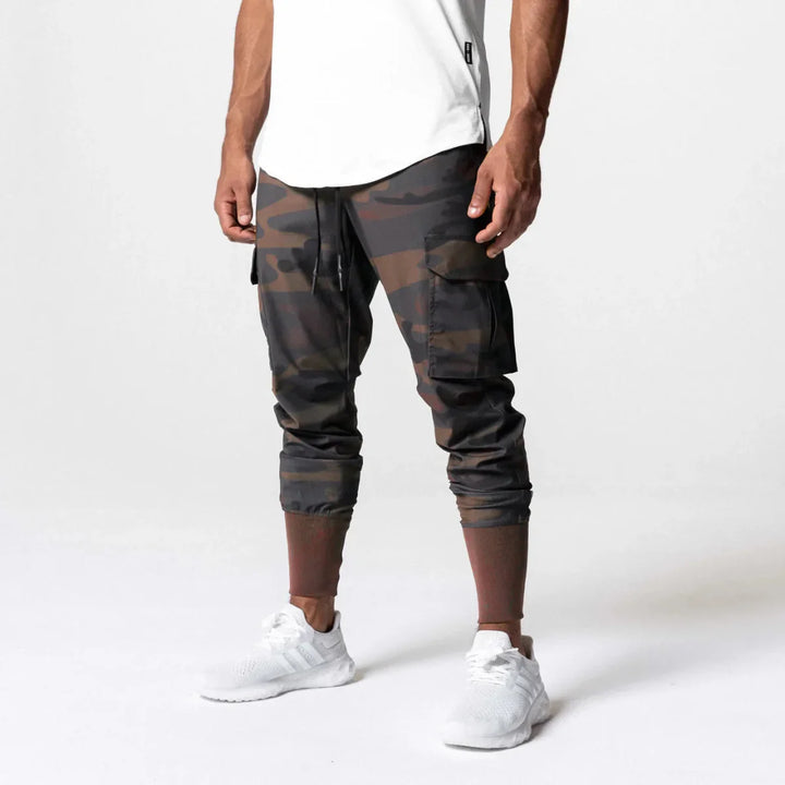 Sonic | Slim fit Cargo Broek Camouflage V2