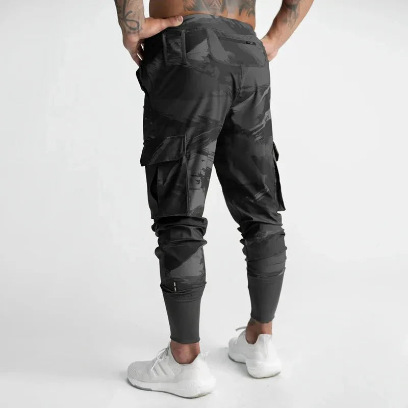 Sonic | Slim fit Cargo Broek Camouflage V2