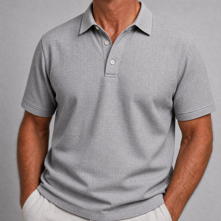 Tommaso | Elegante linnen polo