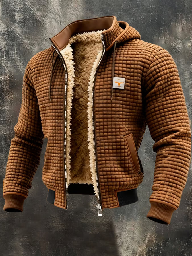Van Laarhoven® | Retrojack met Capuchon en Rits