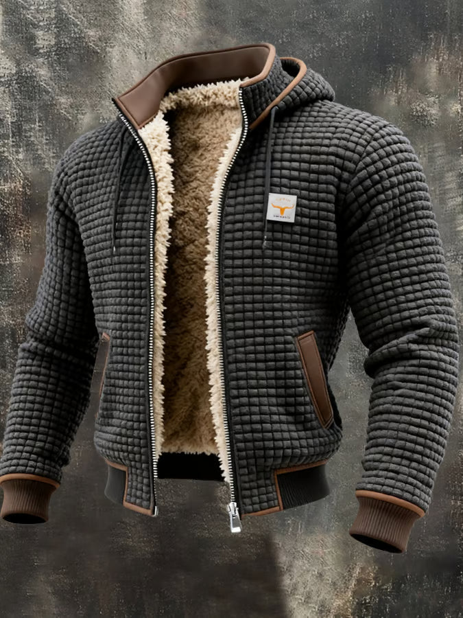 Van Laarhoven® | Retrojack met Capuchon en Rits