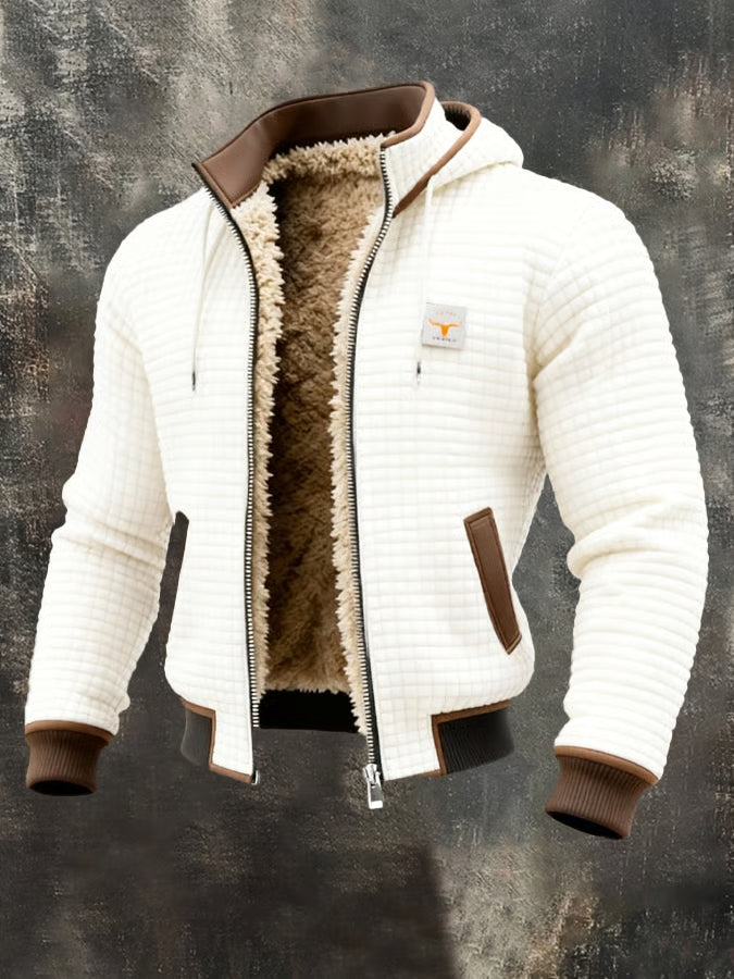 Van Laarhoven® | Retrojack met Capuchon en Rits