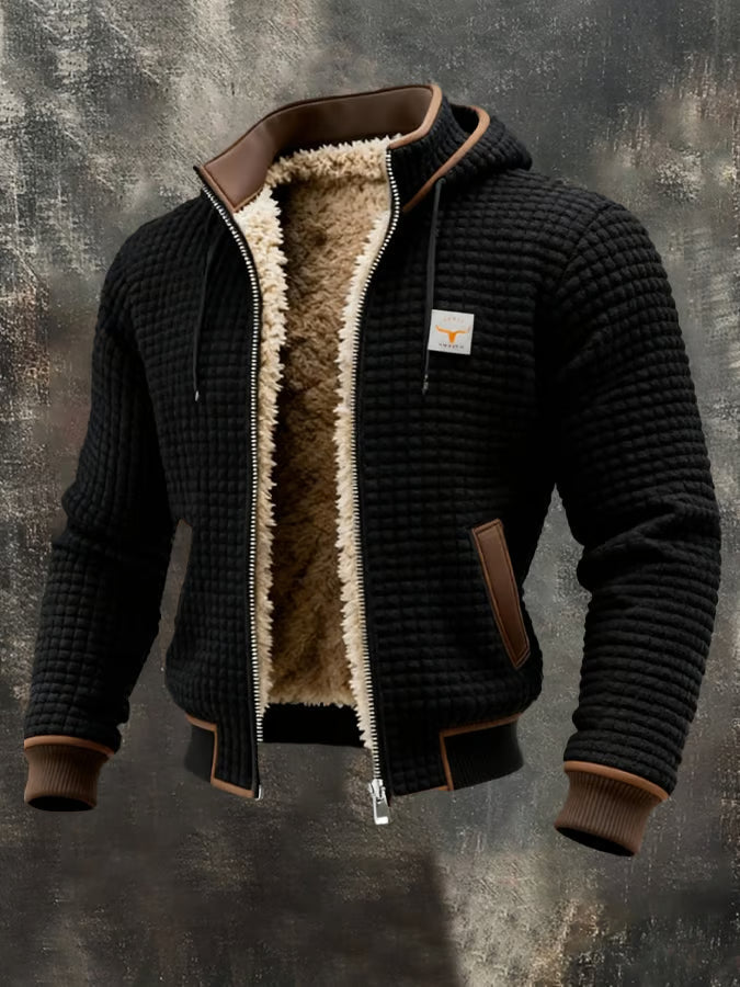 Van Laarhoven® | Retrojack met Capuchon en Rits