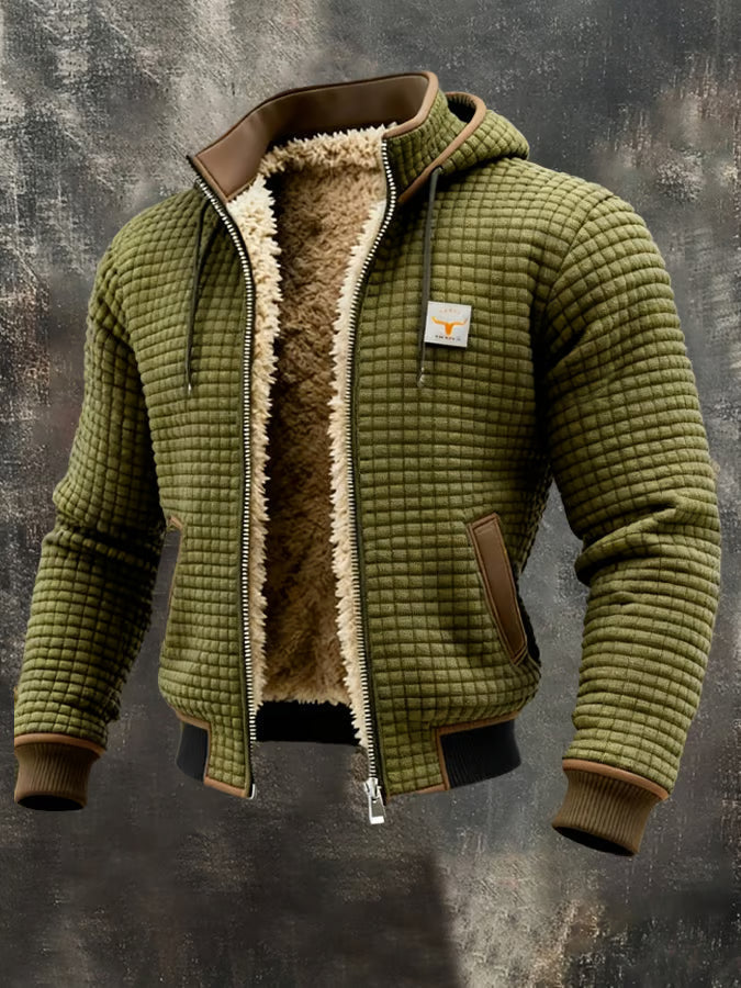 Van Laarhoven® | Retrojack met Capuchon en Rits
