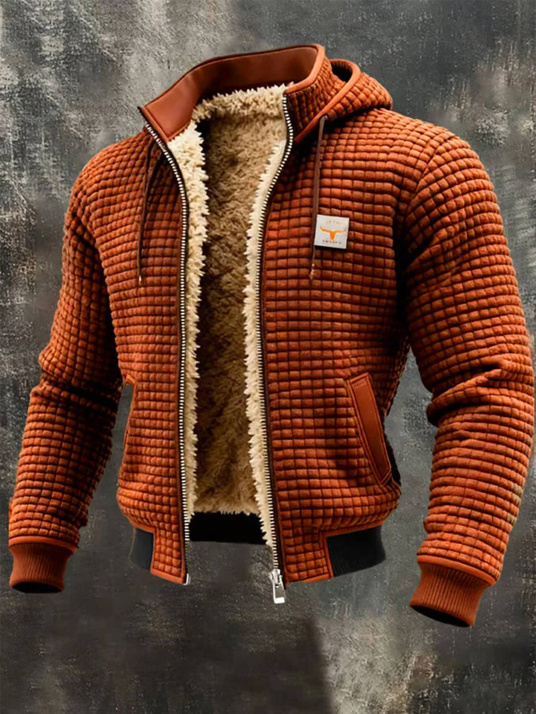 Van Laarhoven® | Retrojack met Capuchon en Rits
